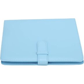 3in Photo Album, Photo Album PVC Material Meticulous Buckle for Shooting Tools for Photography Lighting for Photography Accessories for Videographer Tools (Blue)