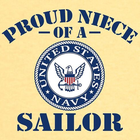 CafePress Proud Niece of A US Navy Sailor Toddler T Shirt Cute Toddler Graphic Tee, 100% Cotton in Saudi Arabia