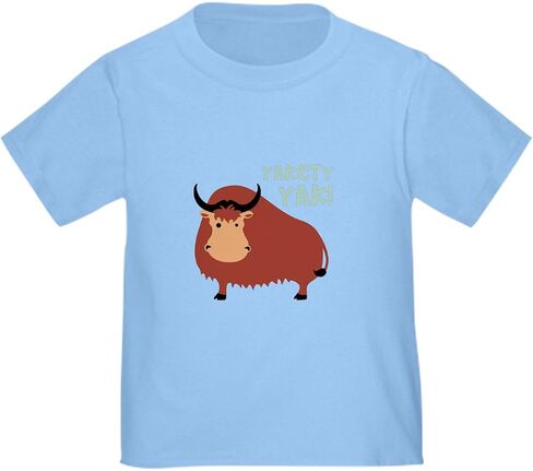 CafePress Yakety Yak! T Shirt Cute Toddler Graphic Tee, 100% Cotton in Saudi Arabia
