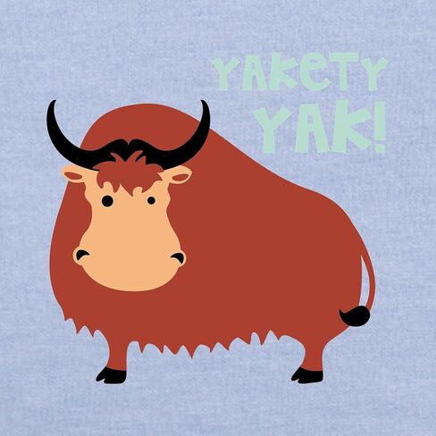 CafePress Yakety Yak! T Shirt Cute Toddler Graphic Tee, 100% Cotton in Saudi Arabia