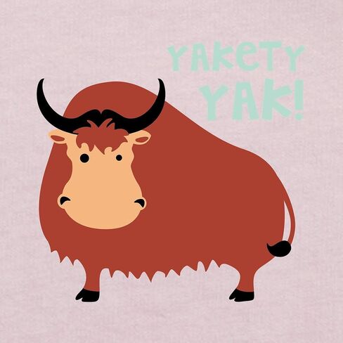 CafePress Yakety Yak! T Shirt Cute Toddler Graphic Tee, 100% Cotton in Saudi Arabia