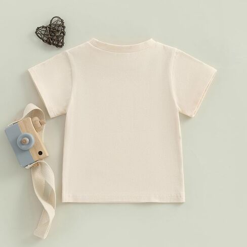 Big Cousin Shirt Toddler Boys Girls Funny Letter Print T-Shirt Summer Summer Suiter Top Auntie Promancy T-Shirt in Kuwait