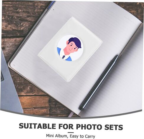 حامل البطاقة المدمجة بطاقة الموثق Mini Card Binder Collector Small Photo Book Collector in Saudi Arabia