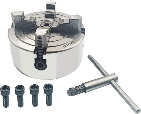 K72-100 مخرطة مستقلة تشاك 4 بوصة تشاك 4 الفك 3500 ص/دقيقة (K72-100) in Kuwait