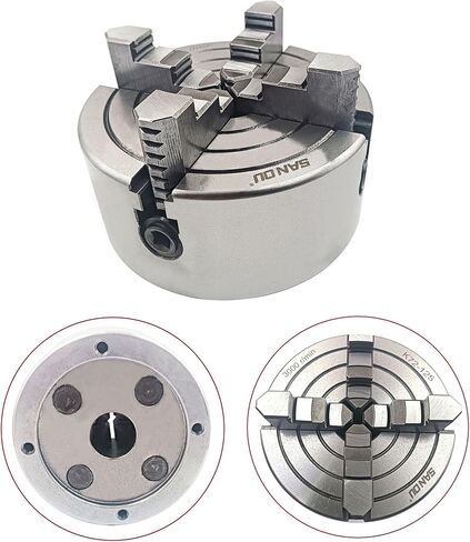 K72-100 مخرطة مستقلة تشاك 4 بوصة تشاك 4 الفك 3500 ص/دقيقة (K72-100) in Kuwait