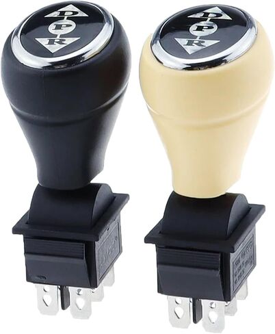 Forward Stop Backward Gear Switch of Children's Electric Vehicle Baby Carriage DPR switchBaby Carriage Push Handle KCD4(Beige,Self Reset) in Saudi Arabia