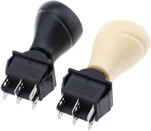 Forward Stop Backward Gear Switch of Children's Electric Vehicle Baby Carriage DPR switchBaby Carriage Push Handle KCD4(Beige,Self Reset) in Saudi Arabia