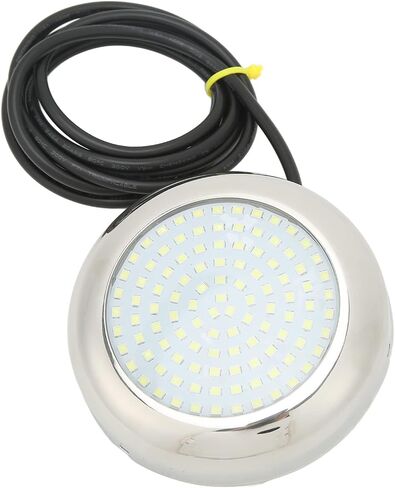 4in 108LED 12V IP68 135° Luminous Angle Underwater Light Ideal for Marine Boat Lamp in White Offering High Brightness Low Power Consumption and Safe Usage (White) in Saudi Arabia