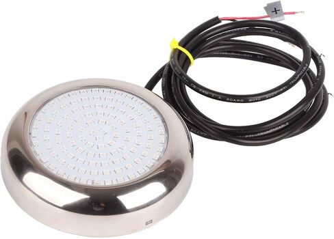 4in 108LED 12V IP68 135° Luminous Angle Underwater Light Ideal for Marine Boat Lamp in White Offering High Brightness Low Power Consumption and Safe Usage (White) in Saudi Arabia
