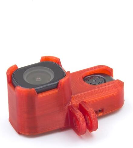 3D Printed TPU Mount Framework Support Bracket Holder Protection Compatible with RunCam Thumb Pro Version 4K Action Camera Compatible with FPV Drone(Black M2) in Kuwait