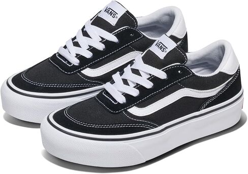 Vans Women's Brooklyn Ls Platform Shoe | Chunky Low-top Sneakers for Fashion, Work & Casual Wear in Saudi Arabia