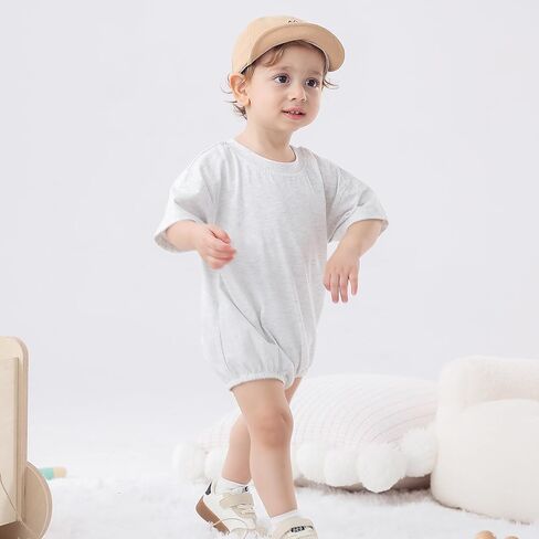 Bafeicao Baby Boy Girl Bubble Romper Cotton Cotton Chinist Summer صيف كبير الحجم in Kuwait