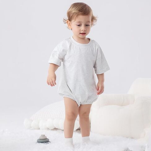 Bafeicao Baby Boy Girl Bubble Romper Cotton Cotton Chinist Summer صيف كبير الحجم in Kuwait