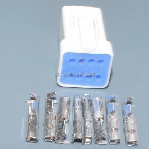 2 3 4 6 8Pin Male Female Automotive Connector Plug Housing with Terminal for 02R-JWPF-VSLE-S 02T-JWPF-VSLE-S - (Color Name: 4p 2set Male Female) in Saudi Arabia