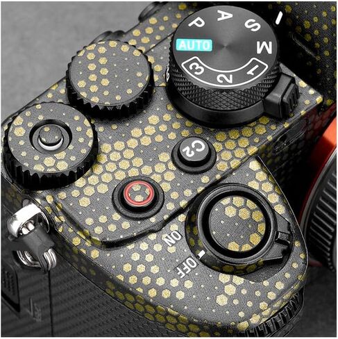 Anti-Scratch Camera Cover Skin Sticker for Sony Alpha 7 IV/A7M4/A7IV Camera Protector Film Skin (Shadow Camo Black) in Kuwait
