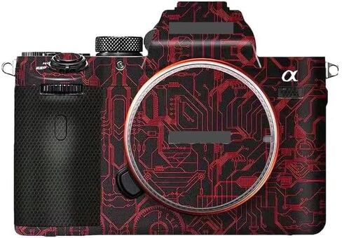 Anti-Scratch Camera Cover Skin Sticker for Sony Alpha 7 IV/A7M4/A7IV Camera Protector Film Skin (Shadow Camo Black) in Kuwait