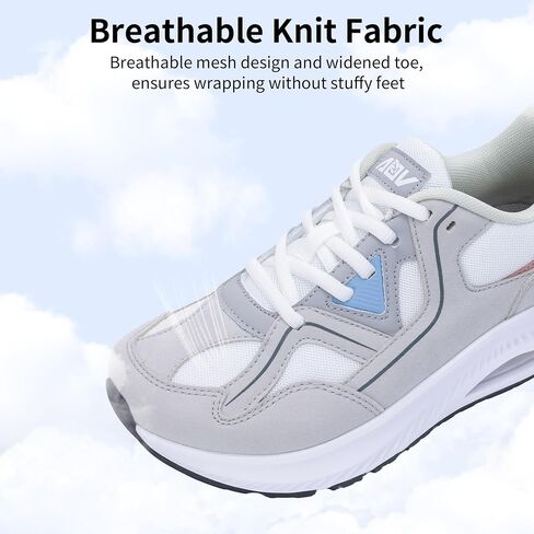 Womens Wide Toe Box Walking Shoes with Arch Support Plantar Fasciitis Tennis Sneakers Orthotic Shoes for Pain Relief in Saudi Arabia