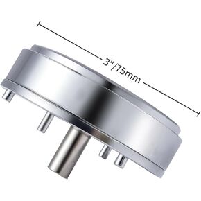 32mm 44mm 50mm 56mm 58mm 75mm round button button badge die press die die قابلة للتبديل m لآلة صنع شارة DIY للمبتدئين DIY (3 بوصة 75 مم)