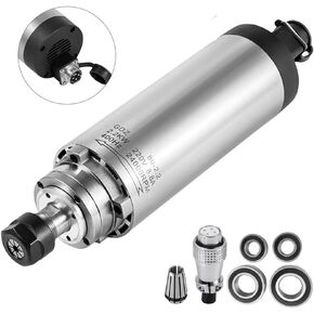 1.5KW Air Cooled Spindle Motor With Four Bearings ER11 ER20 Collet For CNC Router Engraver Frequency Converters For Beginners DIY Use