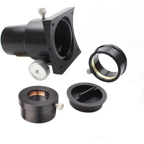 Telescope Accessory Set 2" Reflector Focuser with 2" to 1.25" Adapter Metal 150/203mm Telescope Accessory Telescope Camera (Color : 2 inch)