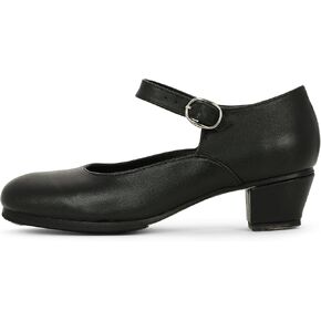 470 Women's Folklorico Dance Shoes with Nails, Leather, 5cm Heel
