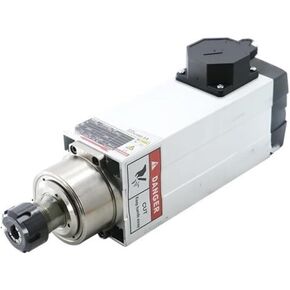 Engraving 3.5KW 380V Air Cooling Square Spindle 3phase 18000rpm ER25 With Terminal Box for CNC Engraving Router Accessories(3.5KW 220V)