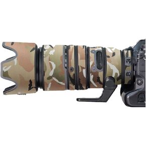 Lens Cover for Nikon Z 100-400mm F/4.5-5.6 VR S Camouflage Camera Lens Protection Sleeve (Color #Withered Grass Camouflage - Waterproof) Rain Cover