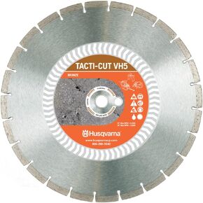 Husqvarna Construction Products 542774463 14 Inch by .118 by 1 Drive Pinhole 20mm B VH5 High Speed Diamond Blade