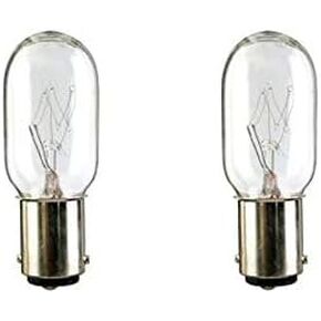 2 Vacuum Light Bulb for Kenmore 20-52410 or 5240 Powermate Progressive 4370018, fits Eureka, Filter Queen Majestic