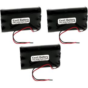 3x Exell 7.2V 2200mAh NiMH Battery w/Wire Leads Planers Saws Drills Power Tools