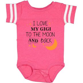 inktastic I Love My Gigi To the Moon and Back Baby Bodysuit