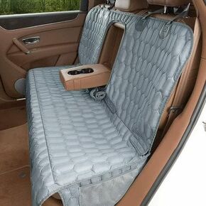 Luxury Car Bench Seat Cover for Kids and Animals, Scratch Resistant and Easy to Clean