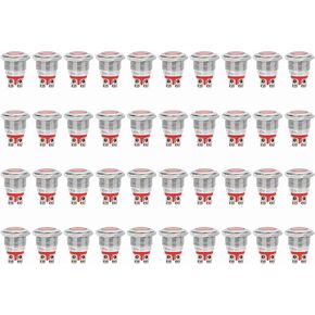 IP68 BEM-16C متينة مؤشر LED مؤشر مؤشر LID 16 مم (أحمر)