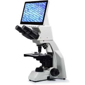 LCD801 Digital Biological Microscope with 10.6" HD LCD Screen - Achromatic Objective for Clear Imaging