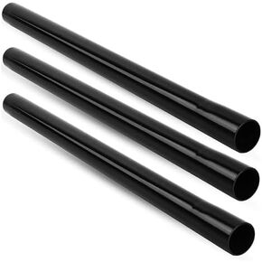 Vacuum Cleaner -6PK Extension Wands 1-1/4" Universal Fit for Replacement Part For Fit All Models (32-1942-69 Wand) 19" Black Smooth Finish Plastic Wand