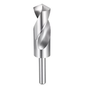 HARFINGTON 29.5mm Drill Bit 1/2" Reduced Shank Round 4241 High Speed Steel Uncoated (Bright) 118° Standard Point for Plastic Wood Copper Aluminum Iron Medium Soft Metal