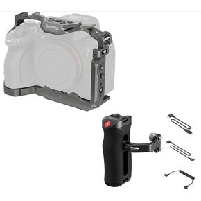 SmallRig HawkLock Quick Release Cage for Sony A7R V/A7 IV/A7S III/A7R IV/A1+Threaded Side Handle with Record Start/Stop Remote Trigger