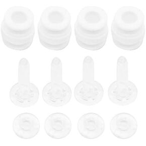 Replacement White Damping Rubber Balls Anti-Drop Pins & Lock Kit Transparent Compatible with DJI Phantom 3 Pro Professional Standard Advanced Gimbal Anti Vibration