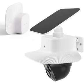 Camera Rain Cover Compatible with Eufy SoloCam S340, Sun Shade & Rain Protection for Security Monitoring System