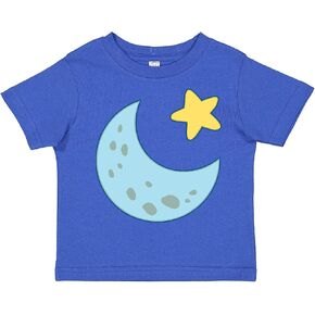 inktastic Moon and Star Toddler T-Shirt