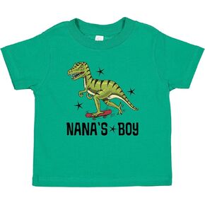 inktastic Nanas Boy Grandson Dinosaur Baby T-Shirt