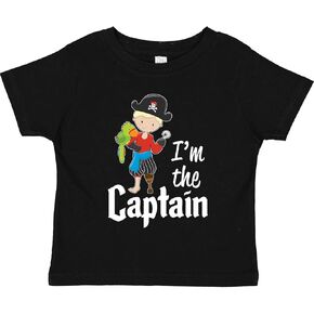 inktastic I'm The Captain- Pirate Boy Toddler T-Shirt