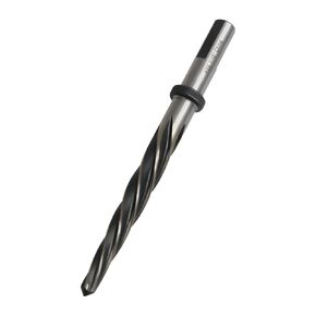 7/16" Bridge/Construction Reamer with 1/2" Shank, HSS Taper Bridge Reamer Bit Tool for Steel Metal, Safety Stop Collar, Premium (7/16")