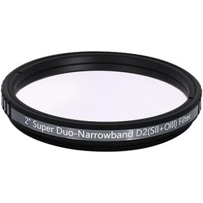 Askar Color Magic Super D2 Duo Virwand Filter (OIII & SII) ， 2 بوصة ， التصوير الفلكي ， مرشحات علم الفلك ， زيادة التباين وتقليل تلوث الضوء