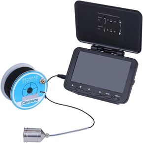 SYANPAN Underwater Fishing Camera– 4.3" LCD Monitor,140°Wide-Angle HD Camera,Night Vision,Waterproof for Ice/Ocean Fishing & Exploration