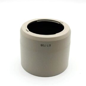Lens Hoods Shade Bayonet Lens Hood ET-73B for Canon EF 70-300mm F/4-5.6L is USM (Beige)