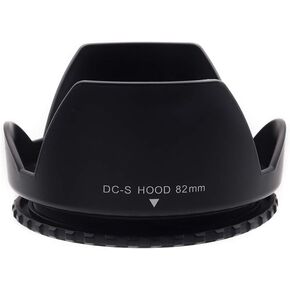 Lens Hood for 82mm, Flower Plastic Lens Hood, Screw-on Lens Hood, Fits All 82mm Brand Cameras