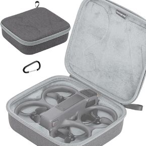 علبة حمل متعددة الوظائف متوافقة مع DJI Avata 2 ، حقيبة تخزين محمولة Crossbody مجموعة صندوق تخزين التحكم عن بُعد (حقيبة جسم بدون طيار)