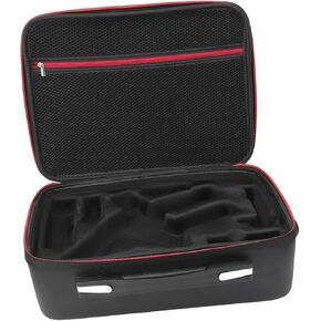 Stabilizer Carrying Case, Camera Stabilizer Protective Case Bag with Shoulder Strap PU 13x9.8x4.7inch Stabilizer Portable Carrying Case for Handheld Gimbal Stabilizer
