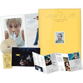 KAI - The 4th Mini Album [Wait On Me] (Sleeve Ver.) Photo Book + CD-R + Sleeve + Post Card + Lyric Paper + Photocard + 2 Extra Photocards